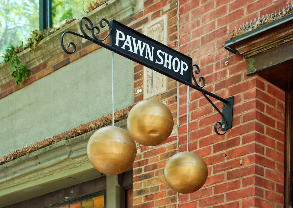 Pawn shop business loan volume versus retail sales marketability analysis